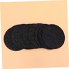 iplusmile 10PCS Dark Grey Felt Mats Nonslip Insulation Coasters for