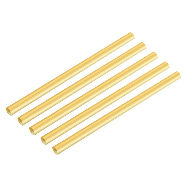 Uxney Brass Rods，5/16"Dia 8" Length Brass Solid Round Rod for