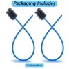 2 PCS Condensate Flexible Drain Brush, 15.7 in Nylon and
