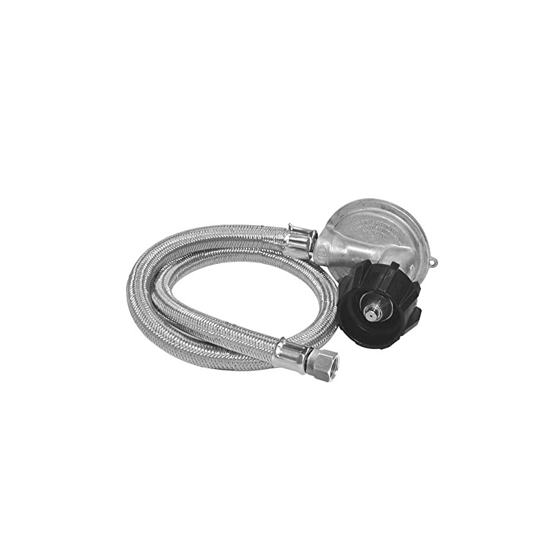 Bayou Classic M5LPH 36-in Stainless Braided LPG Hose for Gas