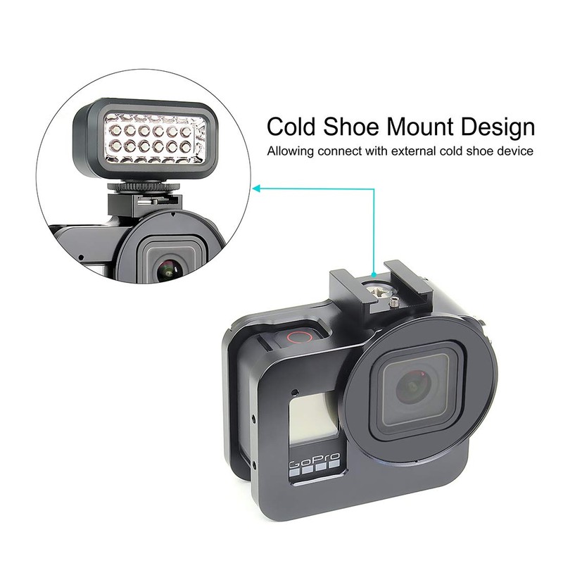 SOONSUN Aluminum Alloy Multi-Function Frame Mount Protective Housing Case with