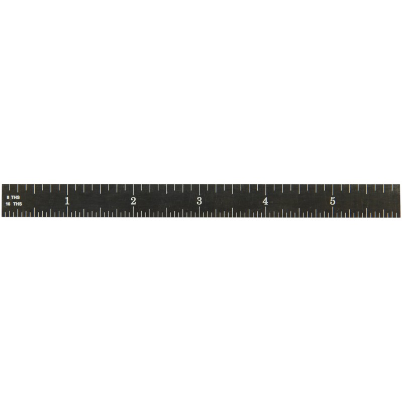 Fowler 52-297-006-0, EZ Read Flexible Rule - 6"