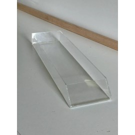 Plastics Unlimited Acrylic Display Food Tray (set of 5)
