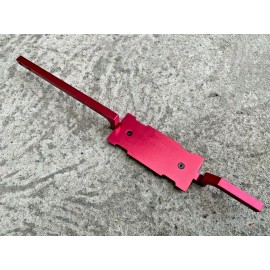 GMX  Aluminum Center Brace + 1/5 ESC Mount for 1/7 Arrma Infraction 6s BLX Red