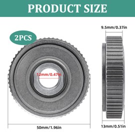 M14 Schnellspannmutter Flex Spannmutter 2stück chnellspannmutter in Industrie-Qualität Angle Grinder Flange Nut für Winkelschleifer von Dewalt, AEG, Metabo, Hitachi, Makita etc.