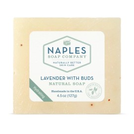 Naples Soap Company Lavender with Buds Natural Soap 4.5 oz