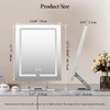 ENJNST Vanity Mirror with Lights with 360° Rotation, LED Makeup