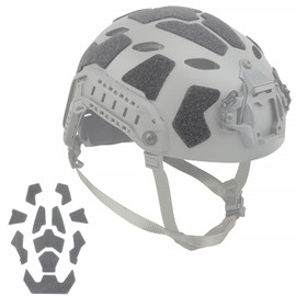 Qavctw 11-Piece Tactical Helmet, Magic Sticker, DIY Kit for Fast High Cut Helmet Accessories