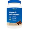 Nutricost Organic Pea Protein Powder (3 LBS) Chocolate - Certified