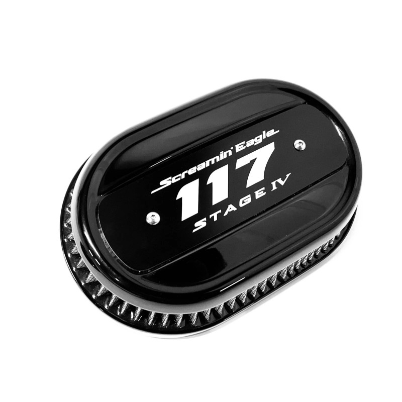 JH Choppers LLC Metal Screaming Eagle 117 Air Cleaner Insert,