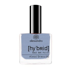 alessandro Hybrid Varnish Aless' in Wonderland – Aless' Dress – In Just 3 Steps – Perfect Nails without LED – Lasts up to 10 Days! 8 ml
