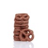 CrazyOutlet Gourmet Milk Chocolate Covered Mini Pretzels, Salted, Bulk Pack,