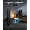 Dreo Tower Fan – Quiet Floor Fan,90° Oscillation, 4 Speeds,