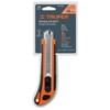 TRUPER CUT-6X 18 mm Snap-Off Knife, w/ Grip and Steel