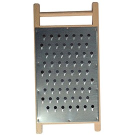 Land-Warenhaus Vegetable Slicer, Stainless Steel, Silver, Rectangular, 44 x 22 cm, 700 g, Dishwasher Safe