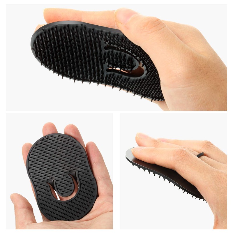 Boao 6 Packs Soft Portable Pocket Palm Combs, Shampoo Comb,