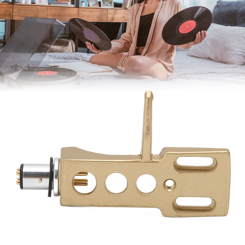 Vinyl Stylus Holder Aluminium Alloy Vinyl Record Phonograph Cartridge Holder