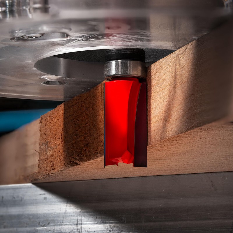Freud 50-116: Top Bearing Flush Trim Bit, Red, 3/4" (Dia.)