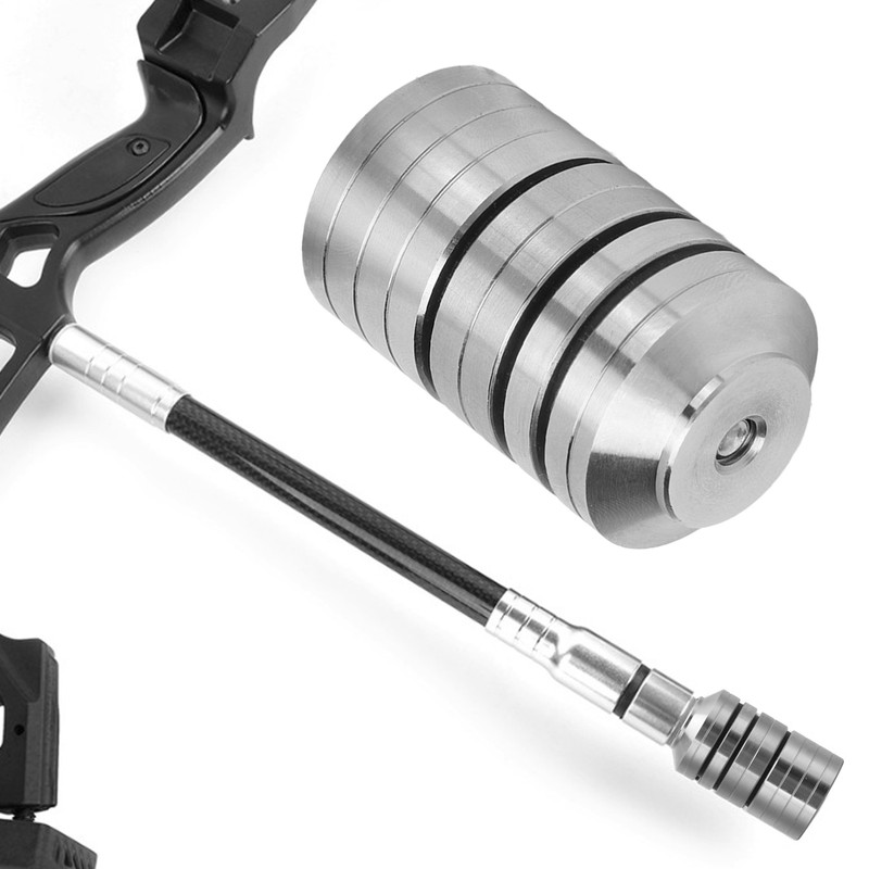 Archery Bow Stabilizer Weight Kit Detachable Aluminum Alloy Counterweight Kit