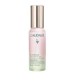 Caudalie Beauty Elixir Agua de Belleza Bruma Facial Natural para Tensar los Poros, Fijar el Maquillaje, y Tonificar la Piel - 30mL                    
