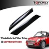 Windshield A Pillar Trim Molding (1 Pair) | Compatible with