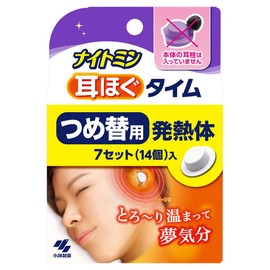 나이트민 귀 풀기 타임 리필용 7세트 Nightmin Ear Wax Removal Time Refill Set (7 Sets)