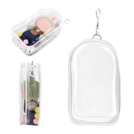 Plüschpuppe Kleidung Satz, Schöne Plüschspielzeugkleidung mit Aufbewahrungstasche für Puppen für Süße Plüschpuppen Outfit Dekoration und Lagerung (Blau)