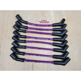 Ton's Performance 10mm Purple Spark Plug Wires CHEVY GMC 05-08 LS1 VORTEC 4.8 5.3 6.0 6.2 LS Truck
