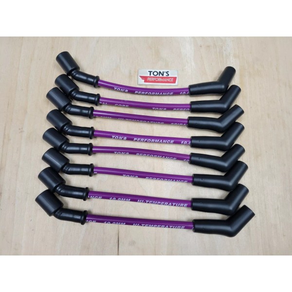 Ton's Performance 10mm Purple Spark Plug Wires CHEVY GMC 05-08