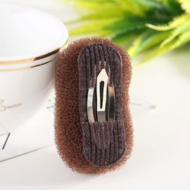 OSALADI 6pcs Bump Up Hair Clip, Volume Bump Inserts Hair Bases, Invisible Fluffy Hair Clip, Bump Up Snap Barrette