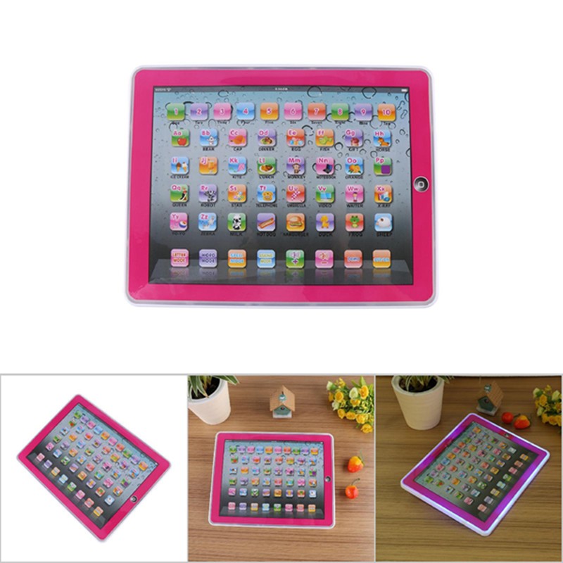 Baby Kids Toddler Learning English Machine Tablet Early Educational Study
