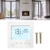 Floor Heating Thermostat Controller Programmable Control Panel LCD Display 90V‑240V