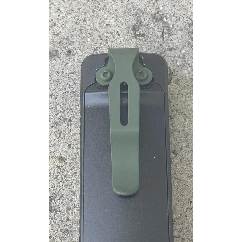 DH OD Green Steel Deep Pocket Clip For Olight Arkfeld