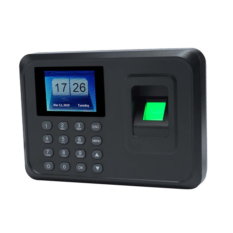Intelligent Biometric Fingerprint Password Attendance Machine Employee Checking-in Recorder 2.4