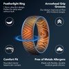King Will Men Silicone Wedding Band 6.6mm Size 10