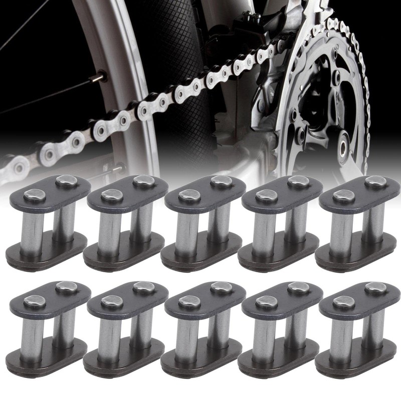 T8f Chain Master Link - 10 Piece Steel Connectors Lightweight