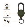 Zntezed Heavy Duty Retractable Keychain, Carabiner Badge Holder, Tactical ID