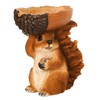Pflanzen Kölle Feeding Bowl with Squirrel, Brown, 18.5 x 10