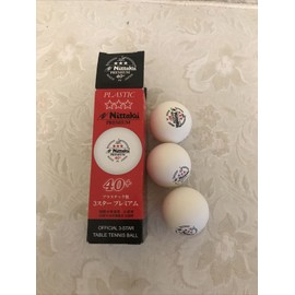 Nittaku 3-Star Premium 40+ Balls Table Tennis Ping Pong