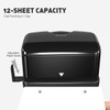 Electric 2 Hole Punch,VEYETTE Black Hole Punch,Punches Up to of