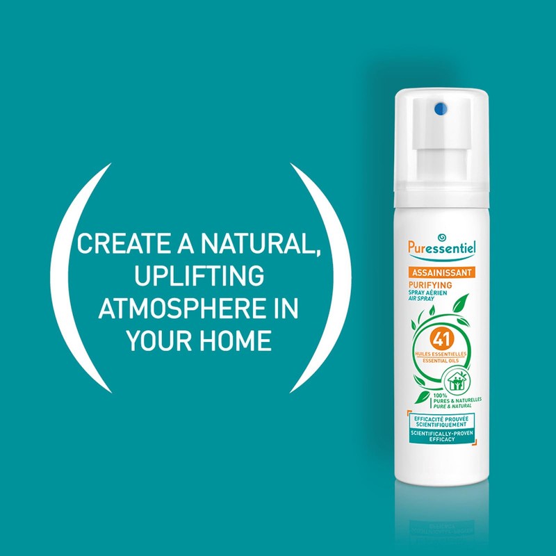 Puressentiel Purifying Air Freshener Spray - Room Spray with 41