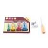 6Pcs Bias Tape Maker Kit Quilt Binding Tool 6/12/18/25mm Guide