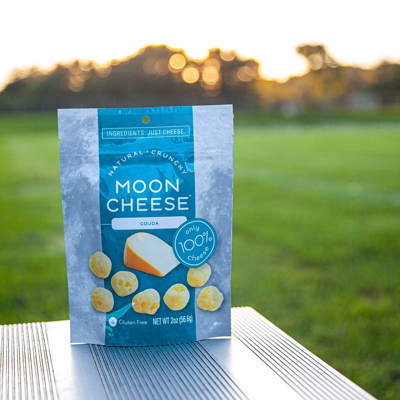 Moon Cheese - 100% Natural Cheese Snack - Gouda -