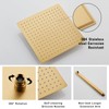 SaniteModar Brushed Gold Shower Head System 12 Inch Square Rainfall