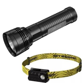 Nitecore EA81 Flashlight -2150Lm + Nitecore NU20 Rechargeable Headlamp
