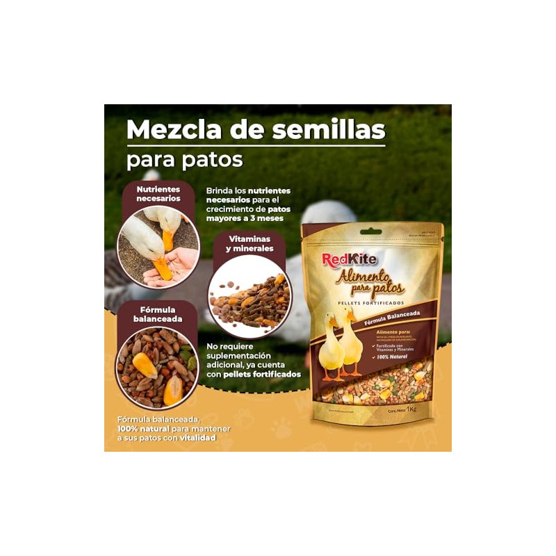 MEZCLA DE SEMILLAS P/PATOS 1 KG