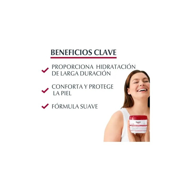 Eucerin Intensiva PH5 Crema Corporal Piel Seca Y Sensible 450mL