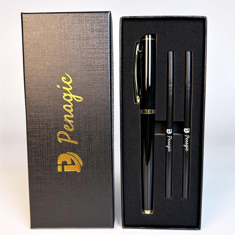 Penagic Luxury Pen, 0.5 mm Black Ink Nice Fancy Gel