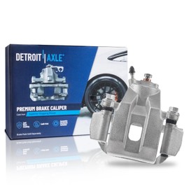 Detroit Axle - Rear Left Brake Caliper for Toyota 2008-2016 Sequoia, 2007-2016 Tundra, Driver Side Brake Caliper with Bracket 2009 2010 2011 2012 2013 2014 2015 Replacement