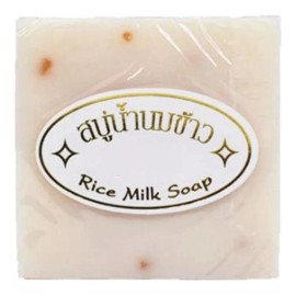 Cosmetishop Jabón Arroz Colágeno Y Leche Tailandés Humectante Antiedad